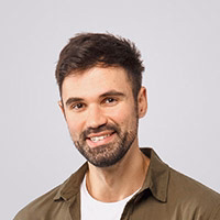 Photo de client satisfait